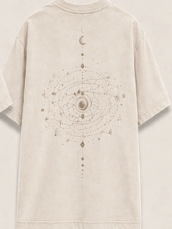 Orbit Mandala Tee Color Bone