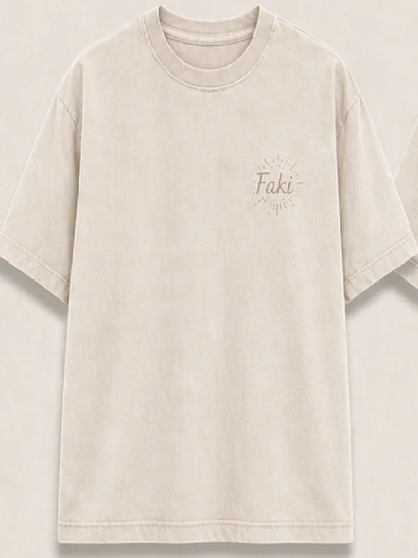 Orbit Mandala Tee Color Bone – 2